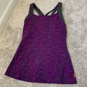 Lucy Purple Athletic Top